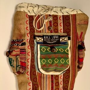 NWOT..RICE LOVE…buy a bag, Dee a family backpack